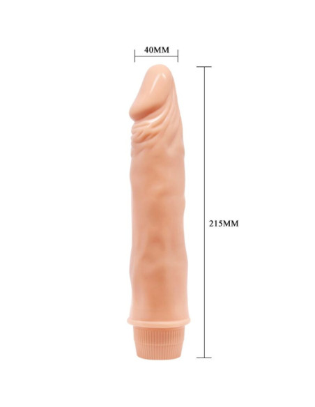 BAILE - DWARF REALISTIC VIBRATOR 21 CM FLESH