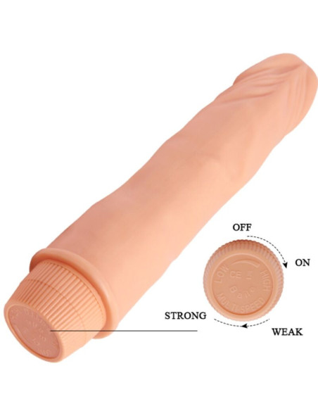 BAILE - DWARF REALISTIC VIBRATOR 21 CM FLESH