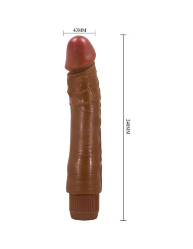 BAILE - DYBBUK REALISTIC VIBRATOR 24 CM MULATTO
