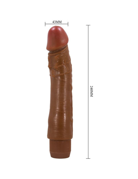 BAILE - DYBBUK REALISTIC VIBRATOR 24 CM MULATTO