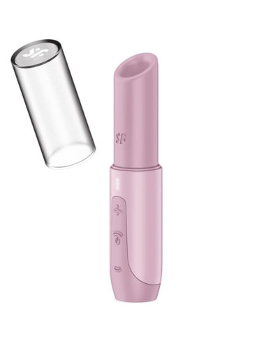 SATISFYER - SECRET KISS WAVE CLITORIS STIMULATOR PINK