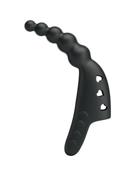 PRETTY LOVE - JORDIN FINGER VIBRATOR 10 VIBRATIONS BLACK