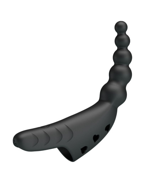 PRETTY LOVE - JORDIN FINGER VIBRATOR 10 VIBRATIONS BLACK