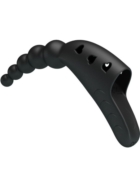PRETTY LOVE - JORDIN FINGER VIBRATOR 10 VIBRATIONS BLACK