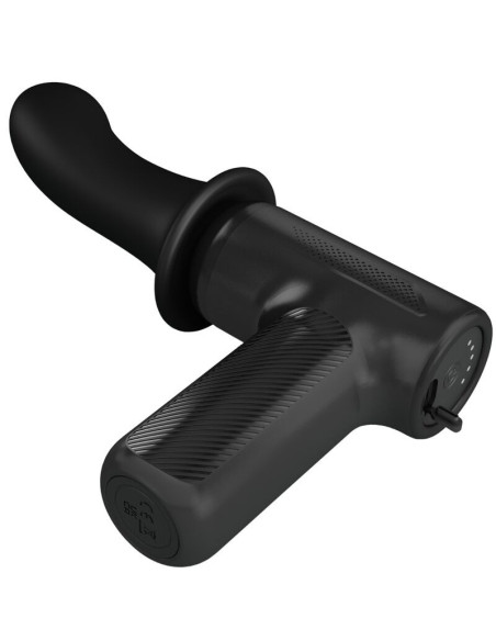 PRETTY LOVE – DJ Doctor masažuoklis, 5 nustatymai, juodas