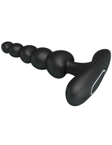 PRETTY LOVE - CORBAN ANAL VIBRATOR 10 VIBRATIONS BLACK