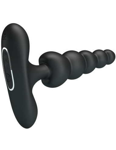 PRETTY LOVE - CORBAN ANAL VIBRATOR 10 VIBRATIONS BLACK
