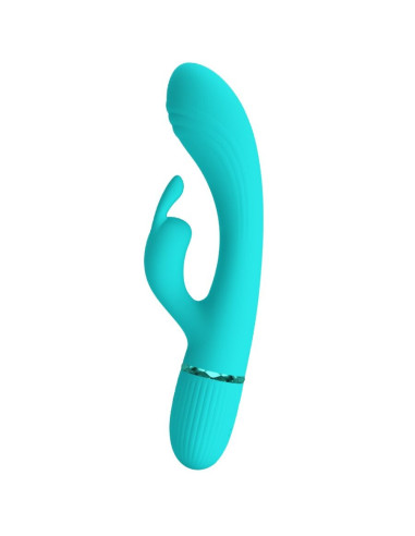 PRETTY LOVE - SCOCCO VIBRATOR RABBIT TURQUOISE