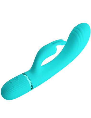 PRETTY LOVE - SCOCCO VIBRATOR RABBIT TURQUOISE