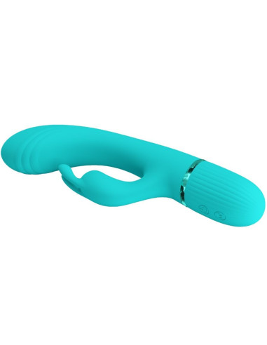 PRETTY LOVE - SCOCCO VIBRATOR RABBIT TURQUOISE