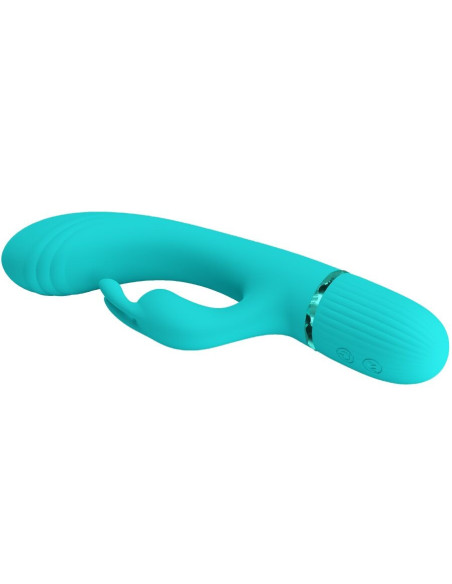 PRETTY LOVE - SCOCCO VIBRATOR RABBIT TURQUOISE