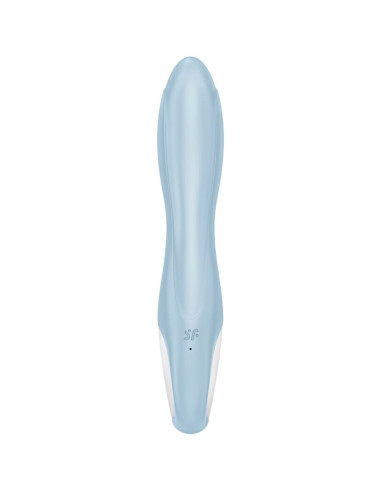 SATISFYER - AIR PUMP BUNNY 1 INFLATABLE RABBIT VIBRATOR BLUE
