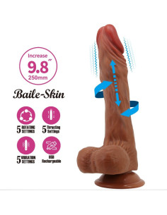 BAILE - CALISTO REALISTIC DILDO 24 CM FLESH