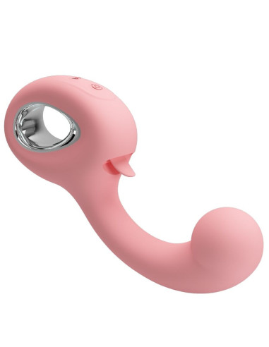 PRETTY LOVE - ERYNNYES G-SPOT VIBRATOR CLITORIS STIMULATOR 10 VIBRATIONS PINK