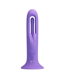 PRETTY LOVE - KILLMOULIS RABBIT VIBRATOR 12 VIBRATION MODES PURPLE 2