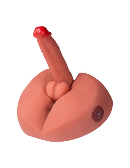 XISE - HONEY REALISTINIS DILDO MASTURBATORIUS SU VIBRACIJA 25 CM