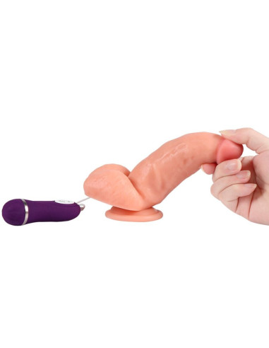 SHEQU - SOLDIER VIBRATOR DILDO WITH REMOTE CONTROL 16 CM