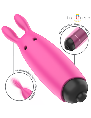 INTENSE - HOPPER PINK VIBRATING BULLET 8.3 X 2.4 CM