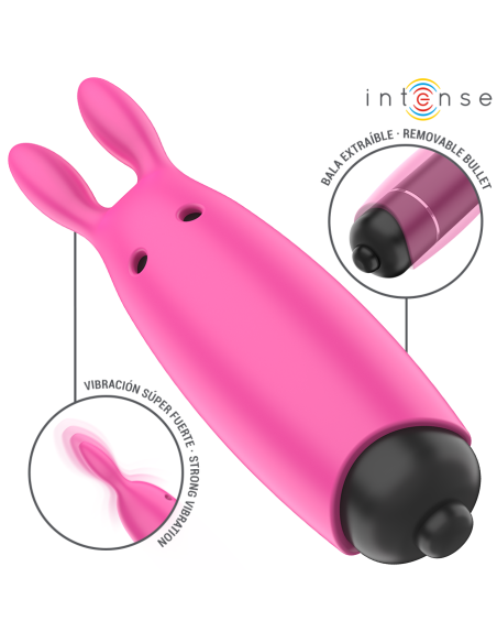 INTENSE - HOPPER PINK VIBRATING BULLET 8.3 X 2.4 CM