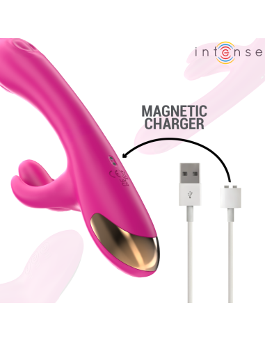 INTENSE - BRITNEY MULTIFUNCTION RABBIT VIBRATOR 23 CM PINK