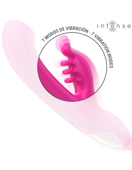 INTENSE - CHRISTINA MULTIFUNCTION RABBIT VIBRATOR 22.5 CM PINK