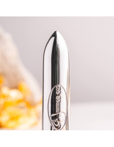ROCKS-OFF - RO-80 CHROME VIBRATING BULLET SILVER