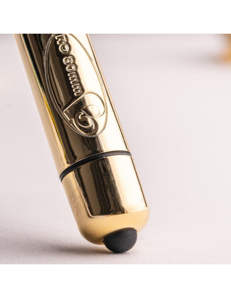 ROCKS- OFF - RO-80 CHAMPAGNE GOLDEN VIBRATING BULLET