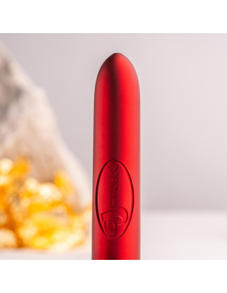 ROCKS-OFF - RO-90 SCARLET VELVET VIBRATING BULLET RED