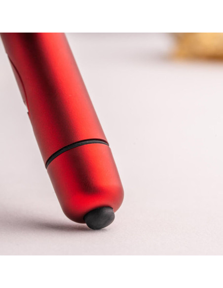 ROCKS-OFF - RO-90 SCARLET VELVET VIBRATING BULLET RED