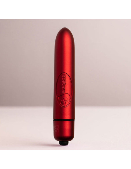 ROCKS-OFF - RO-90 SCARLET VELVET VIBRATING BULLET RED