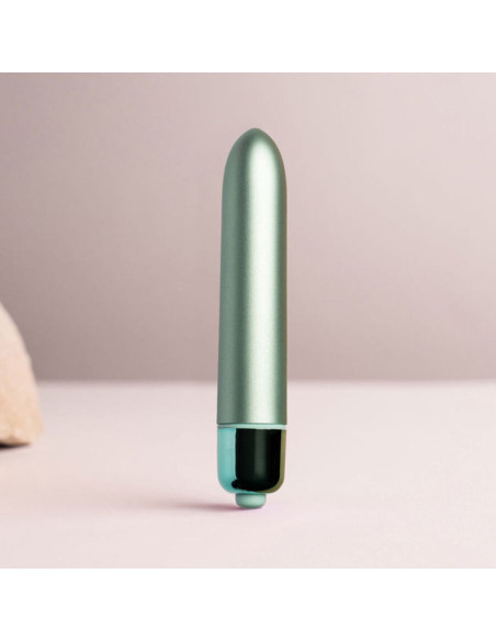 ROCKS-OFF - RO-90 AQUA LILY VIBRATING BULLET WATER GREEN