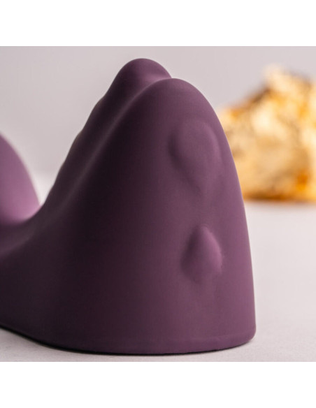 ROCKS- OFF - RUBY GLOW PURPLE SIT-ON VIBRATOR