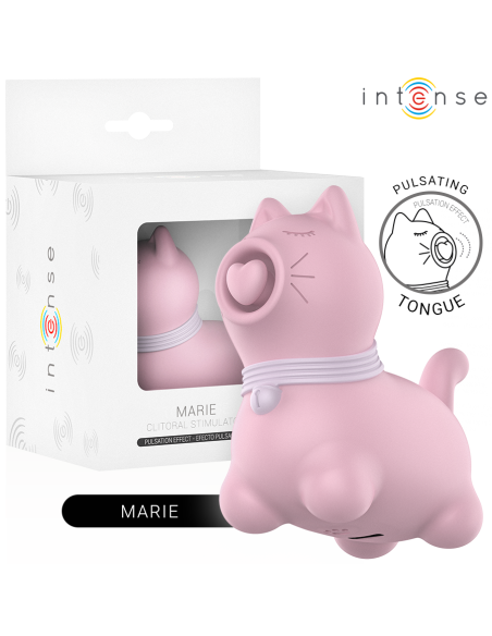 INTENSE - MARIE PINK PULSATION EFFECT TONGUE STIMULATOR