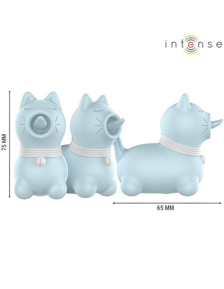 INTENSE - DUCHESS STIMULATOR WITH ROTATING TONGUE 360º BLUE