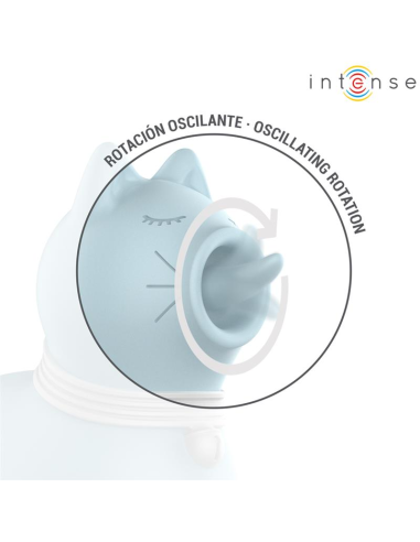 INTENSE - DUCHESS STIMULATOR WITH ROTATING TONGUE 360º BLUE