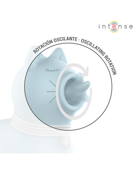 INTENSE - DUCHESS STIMULATOR WITH ROTATING TONGUE 360º BLUE