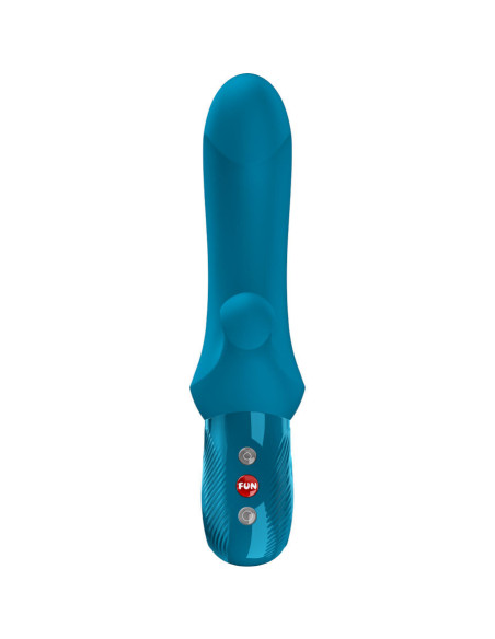 FUN FACTORY - BI STRONIC CURVE THRUSTING RABBIT PULSATORS AQUAMARINE