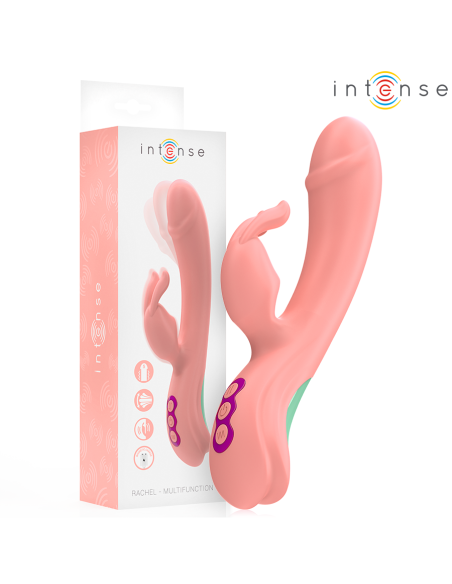 INTENSE - RACHEL RABBIT VIBRATOR 5 VIBRACIJOS ROŽINIS
