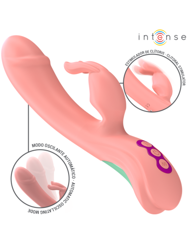 INTENSE - RACHEL RABBIT VIBRATOR 5 VIBRATIONS PINK