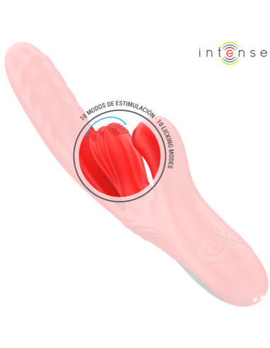 INTENSE - ROSALIA MULTIFUNCTION VIBRATOR 3 IN 1 RED