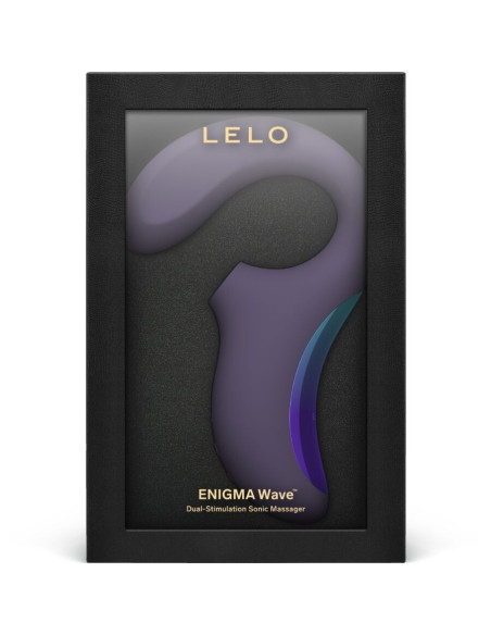 LELO – ENIGMA WAVE trigubo vibravimo masažuoklis, Cyber Purple