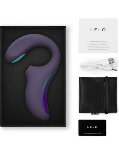 LELO - ENIGMA DOUBLE SONIC VIBRATOR POINT G CYBER PURPLE
