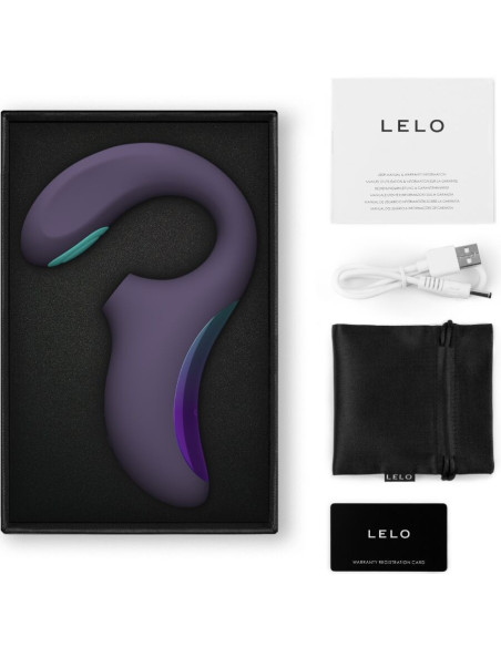 LELO - ENIGMA DVIGUBAS GARSINIS VIBRATORIUS POINT G CYBER PURPLE