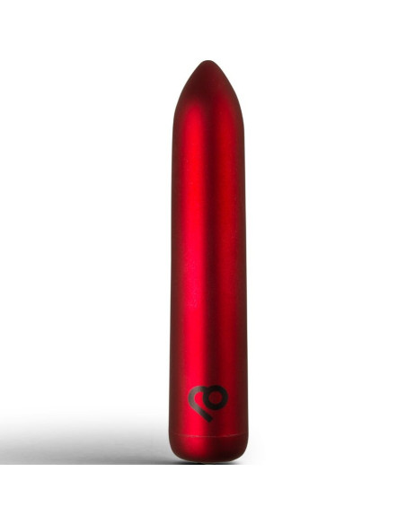 ROCKS-OFF - RECHARGEABLE VIBRATING BULLET POPPY RED