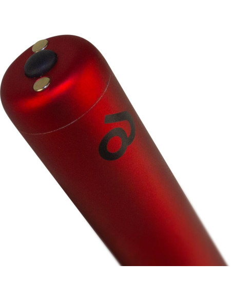 ROCKS-OFF - RECHARGEABLE VIBRATING BULLET POPPY RED