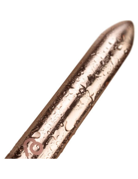 ROCKS-OFF - ĮKRAUNAMAS VIBRUOJAMAS BULLET GOLDEN ROSE