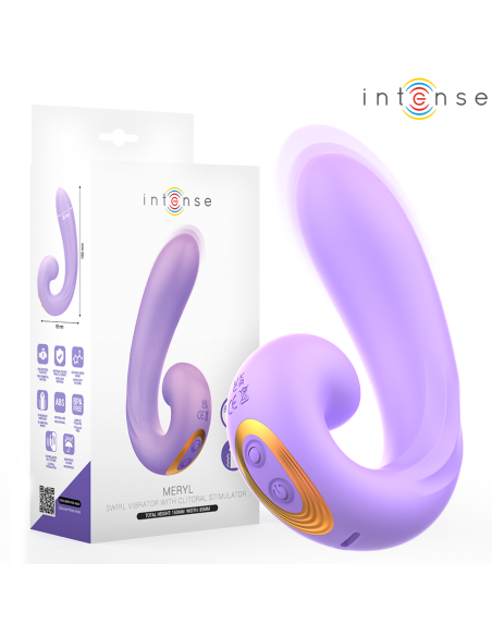 INTENSE - MERYL DOUBLE VIBRATION CLITORIS STIMULATOR