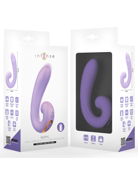 INTENSE - MERYL DOUBLE VIBRATION CLITORIS STIMULATOR
