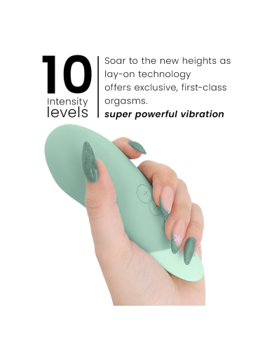 WOMANIZER - VIBE LAY-ON SILENT VIBRATOR SAGE