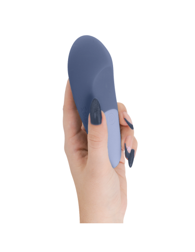 WOMANIZER - VIBE LAY-ON SILENT VIBRATOR DARK BLUE